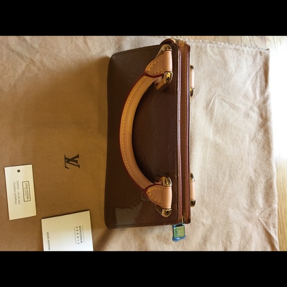 Louis Vuitton Mini Forsyth Bronze Vernis Leather - Picture 5 of 8